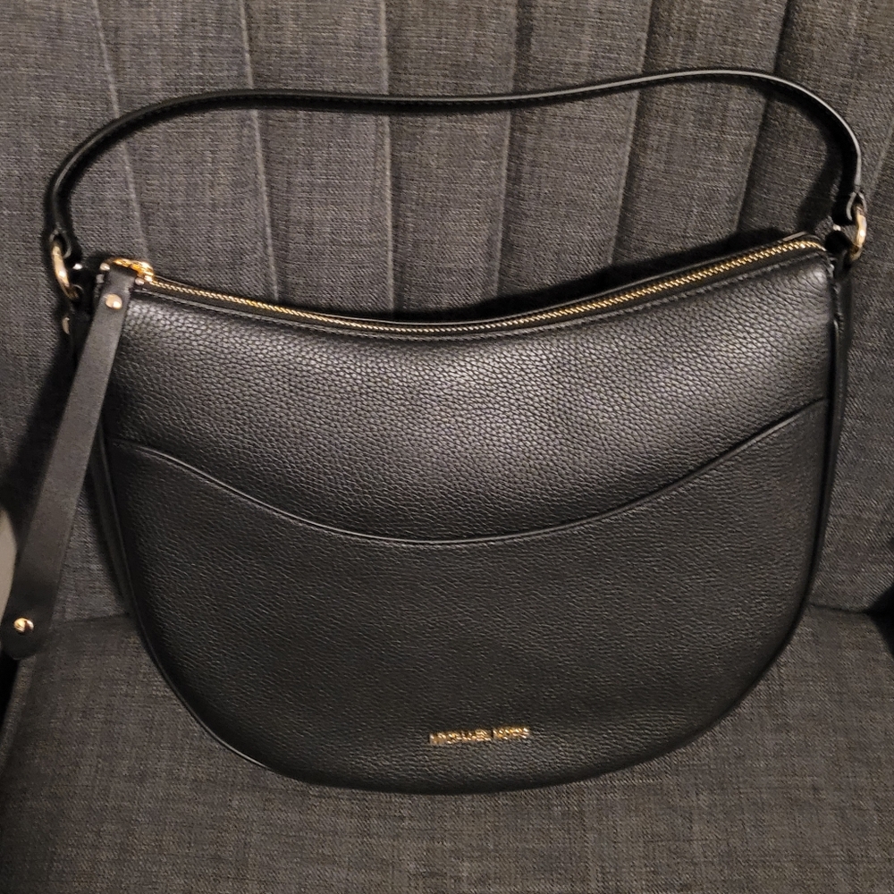 Michael Kors, black shoulder bag